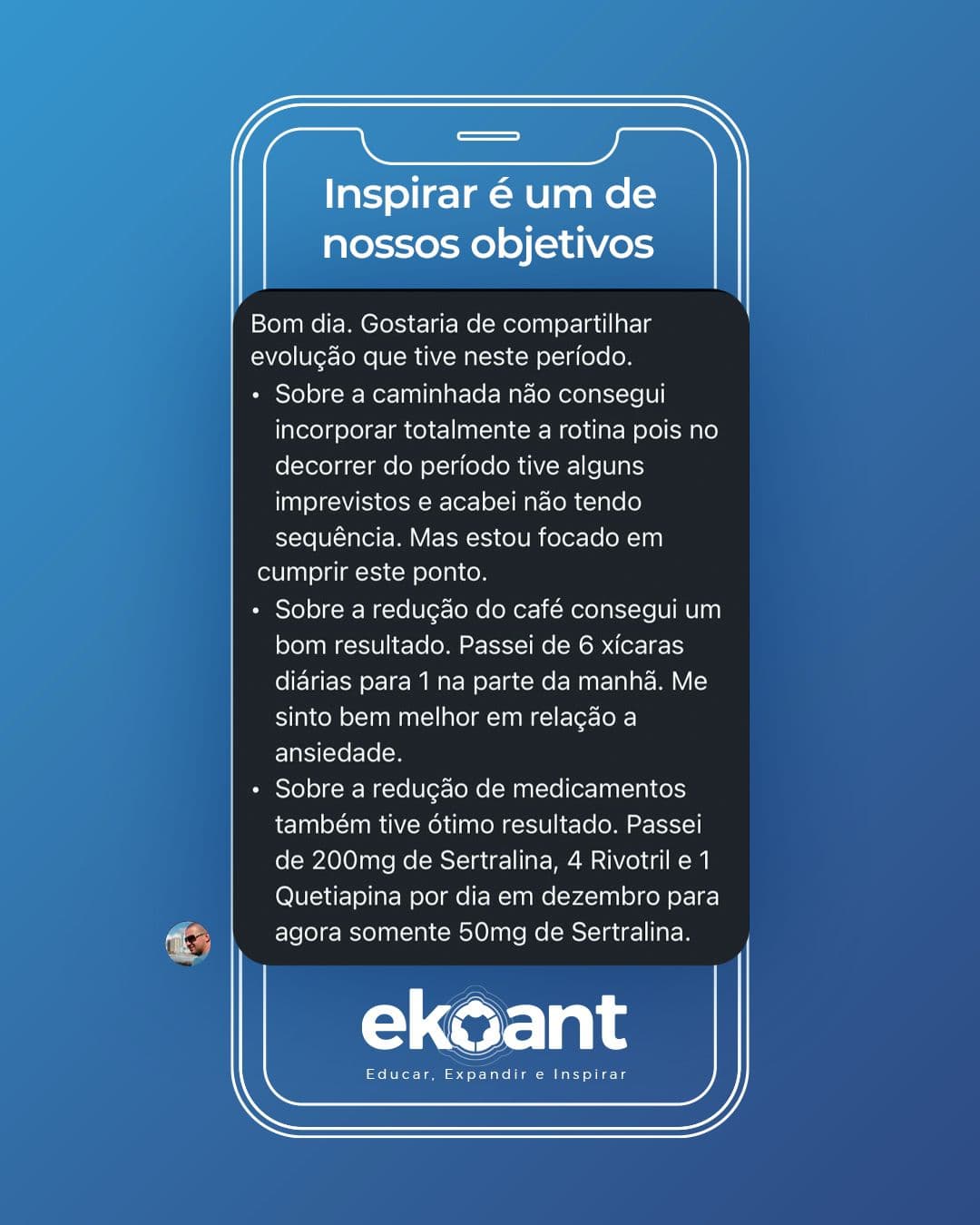 Depoimento 2 - Evolução pessoal